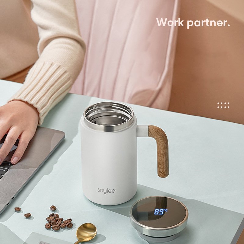 510ml Smart LED Temperature Display Portable Vacuum Insulated Travel Mug Coffee Cups Thermal Flasks Durable for Daily Cafe Use