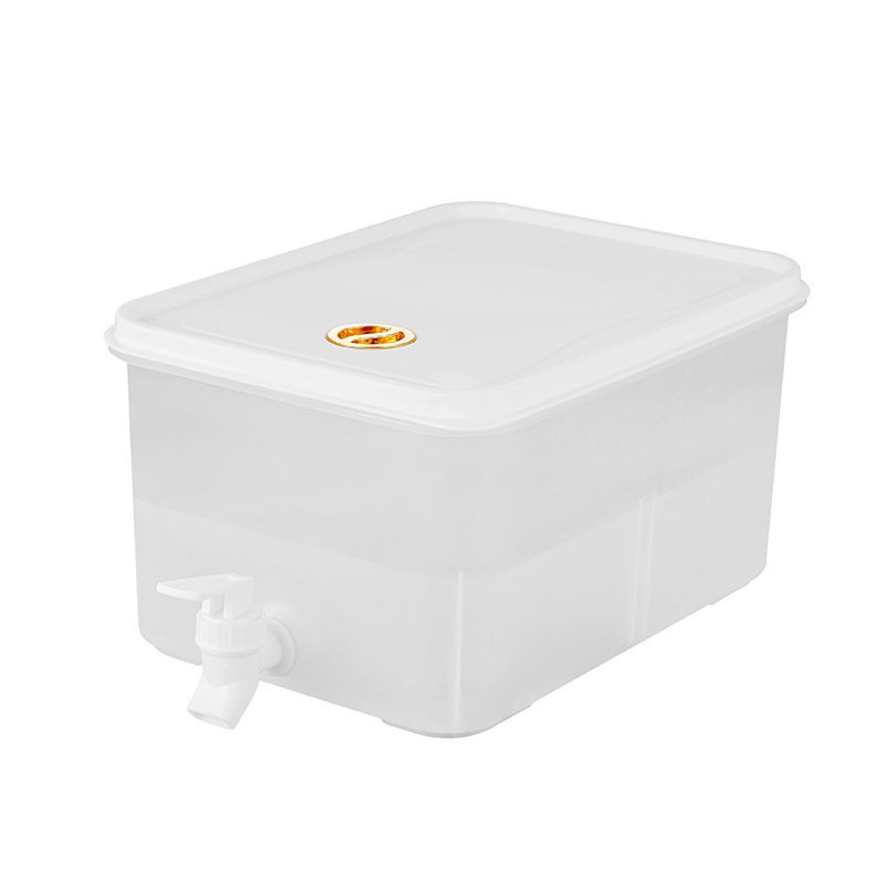 Wholesale Household 5l Iced Beverage Dispenser Refrigerator Cold Water Kettle With Faucet Large Capacity Plastic Beverage Pot