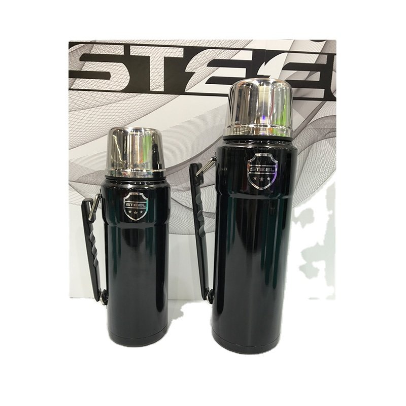 Big Capacity Vacuum Flask Thermos Stainless Steel Travel Water Bottle Pot For Camping