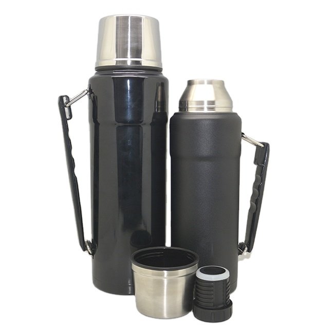 Big Capacity Vacuum Flask Thermos Stainless Steel Travel Water Bottle Pot For Camping