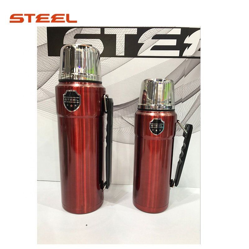 Big Capacity Vacuum Flask Thermos Stainless Steel Travel Water Bottle Pot For Camping
