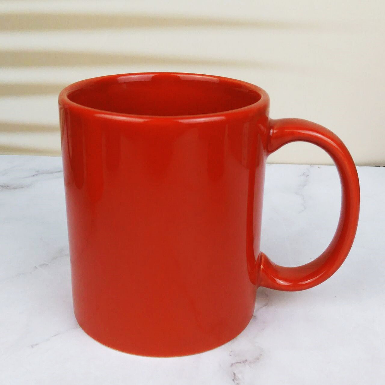 Colorful Straight sublimation Ceramic Mug 11oz glaze Ceramic Mug Printed Logo Mug