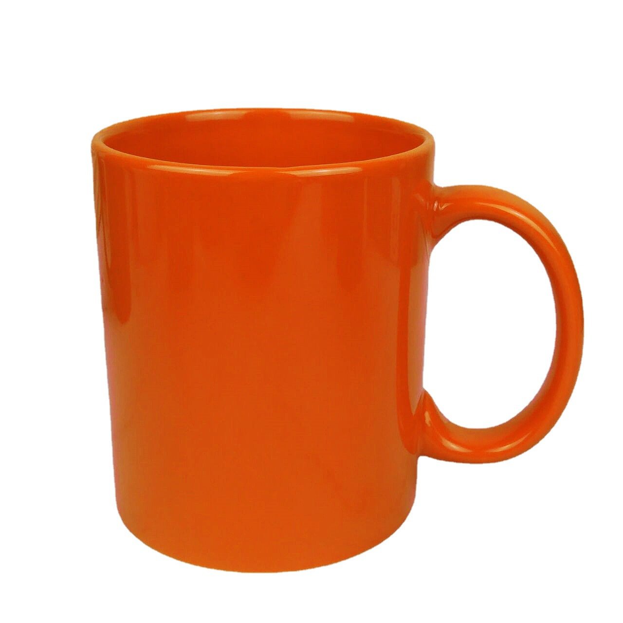 Colorful Straight sublimation Ceramic Mug 11oz glaze Ceramic Mug Printed Logo Mug