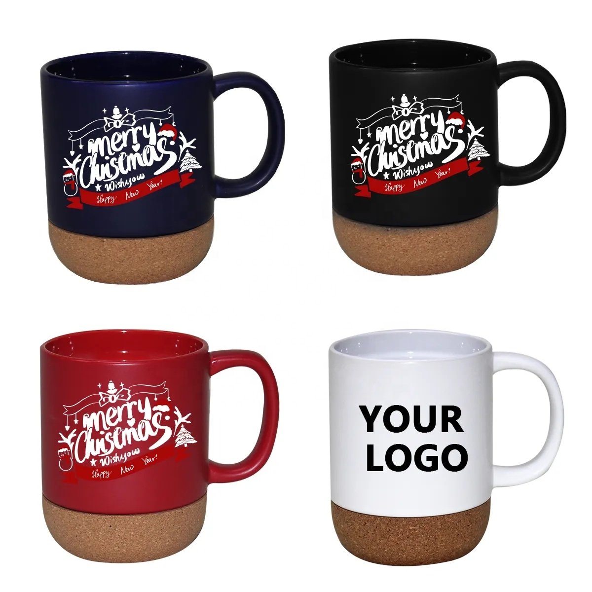 Wholesale Custom Logo Popular Blank Custom Ceramic Coffe Mug Cup With Cork And Splash Proof Lid