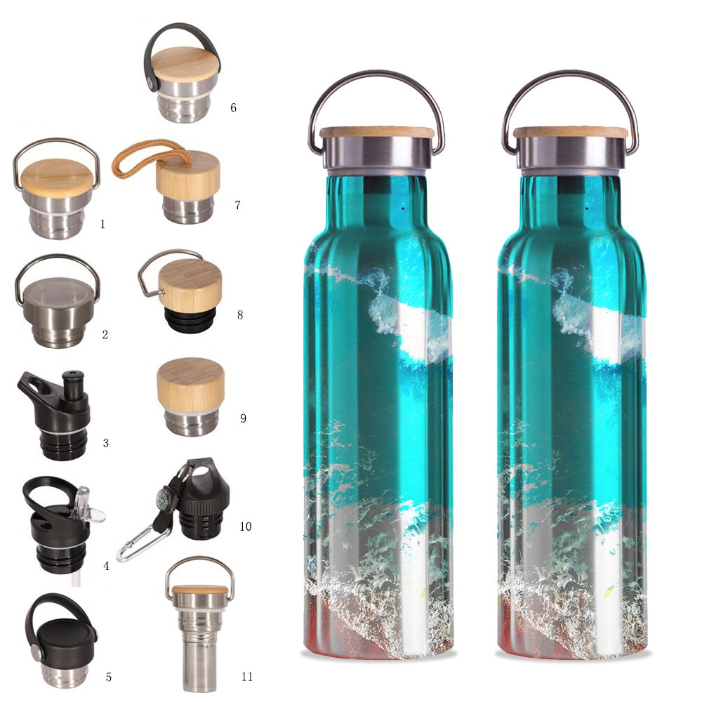 GV013 Wholesale Customized Water Bottle Personalised Stainless Steel Double Wall vacuum flask with Custom Logo no Minimum Order