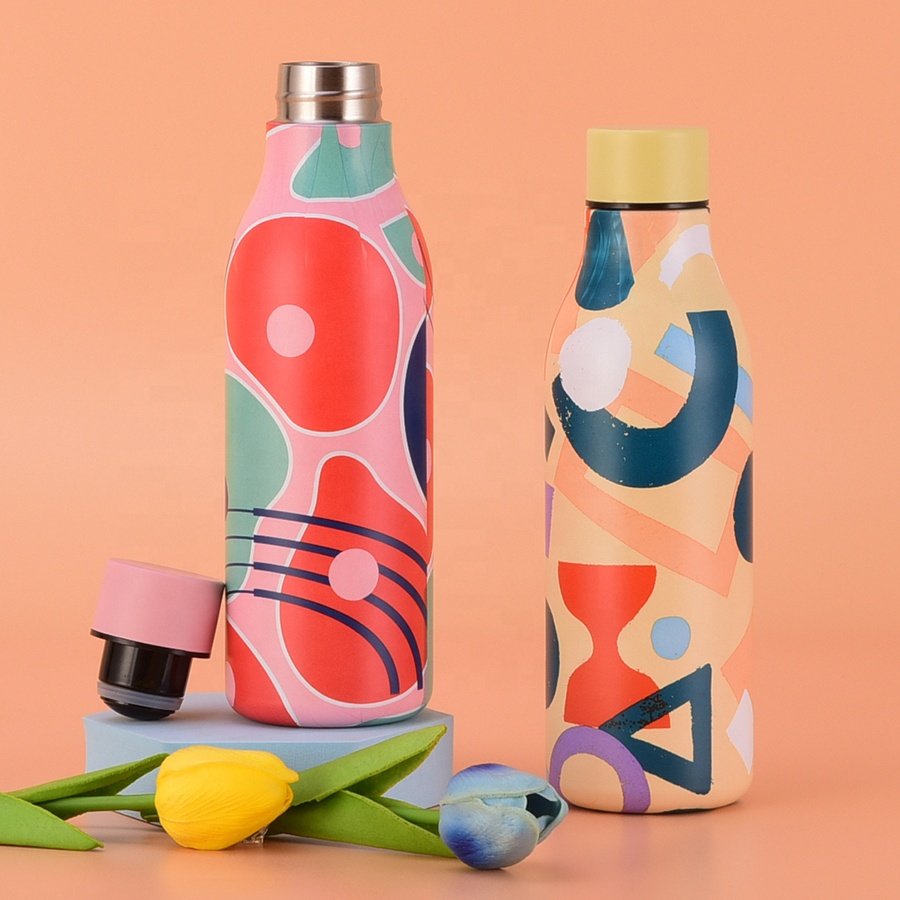 Trending Products 2024 New Arrivals BPA Free 550ML Drinking Insulated Water Bottle Tumbler Vacuum Flask