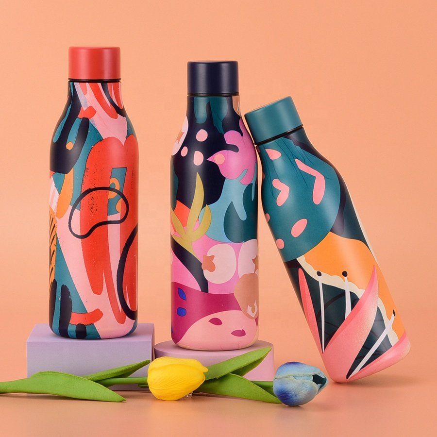 Trending Products 2024 New Arrivals BPA Free 550ML Drinking Insulated Water Bottle Tumbler Vacuum Flask