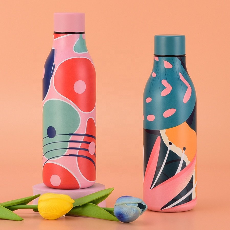 Trending Products 2024 New Arrivals BPA Free 550ML Drinking Insulated Water Bottle Tumbler Vacuum Flask