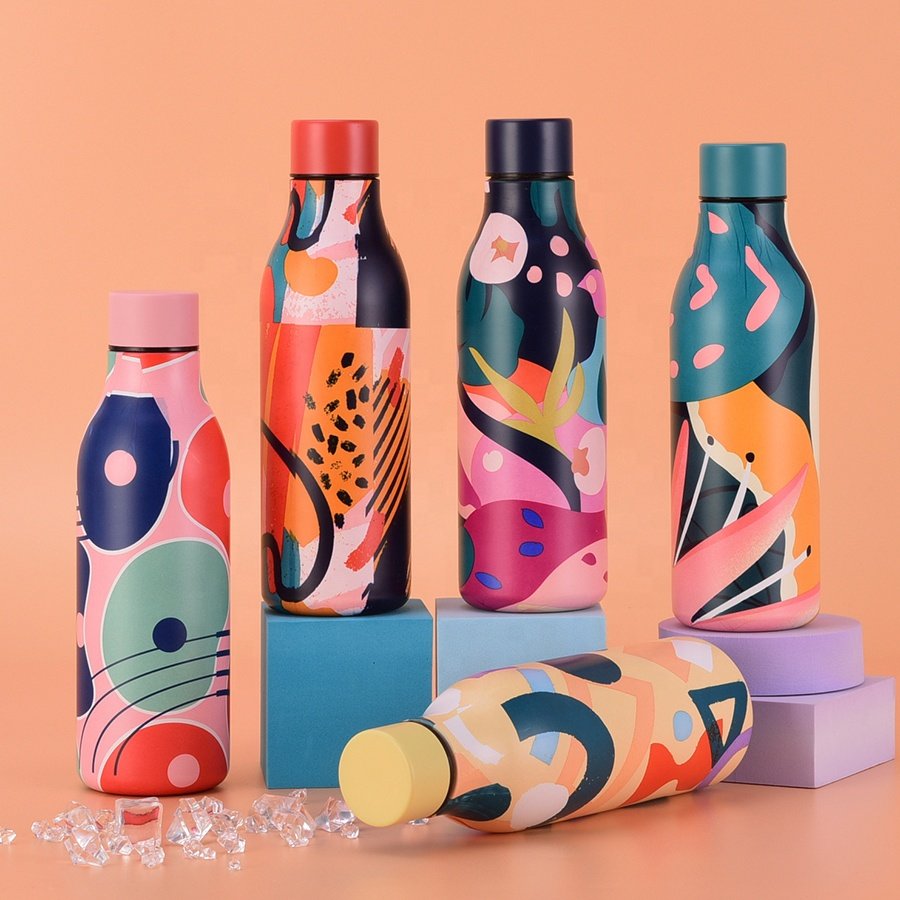 Trending Products 2024 New Arrivals BPA Free 550ML Drinking Insulated Water Bottle Tumbler Vacuum Flask