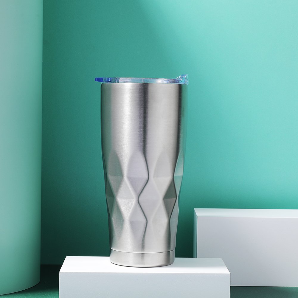 22oz Custom Thermal Insulated Wholesale Mugs Manufacturer Stainless Steel Flask Mugs Coffee Cup With Lid