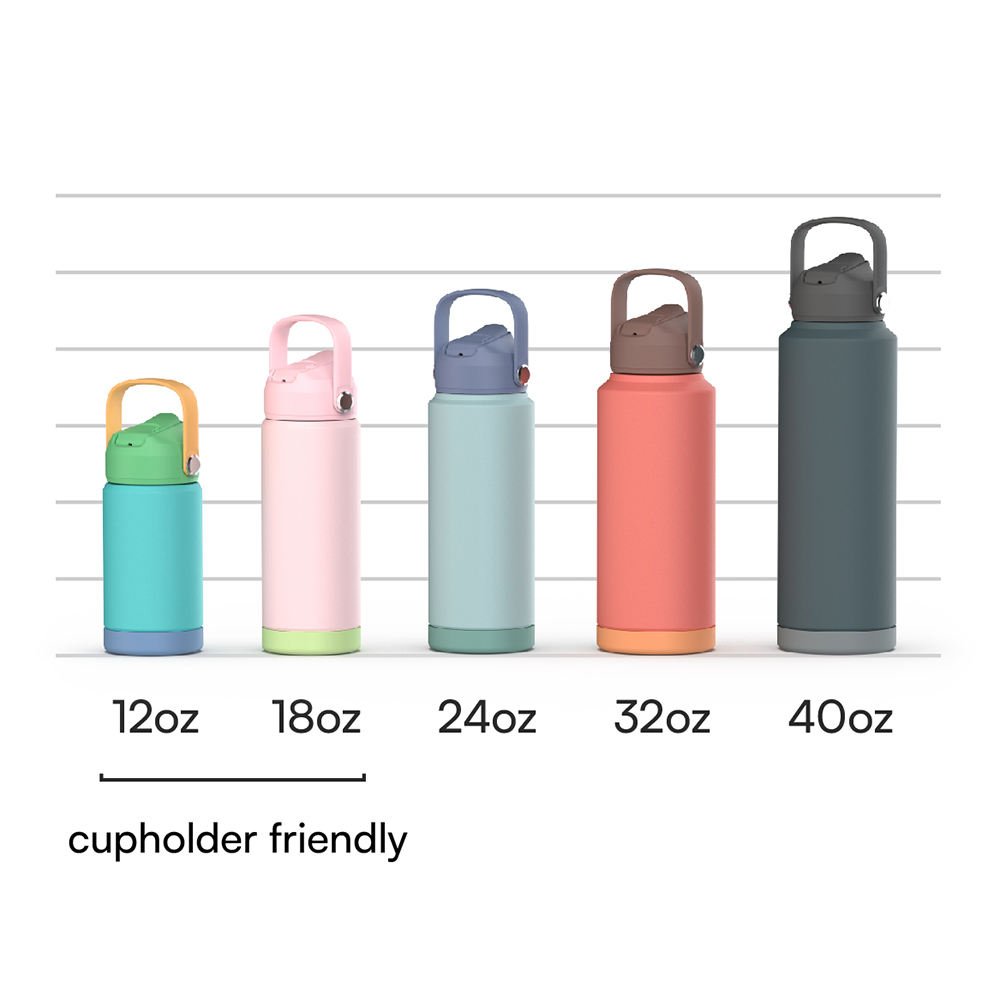Insulated Water Bottle stainless steel BPA Free Hot Selling Double Walled vacuum flask Insulated Sport Cup