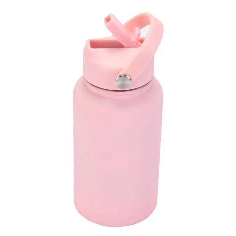 FX Factory New 650ml Sport Bottle Vacuum Insulated Stainless Steel Straw Lid Water Flask Travel Drink Mug with Portable Handle