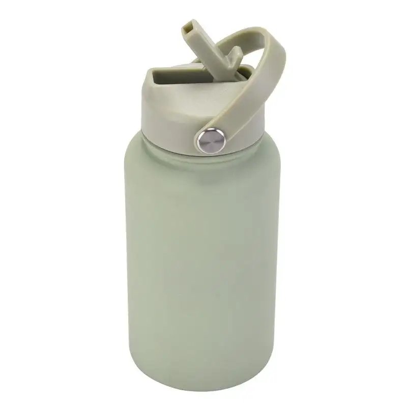 FX Factory New 650ml Sport Bottle Vacuum Insulated Stainless Steel Straw Lid Water Flask Travel Drink Mug with Portable Handle
