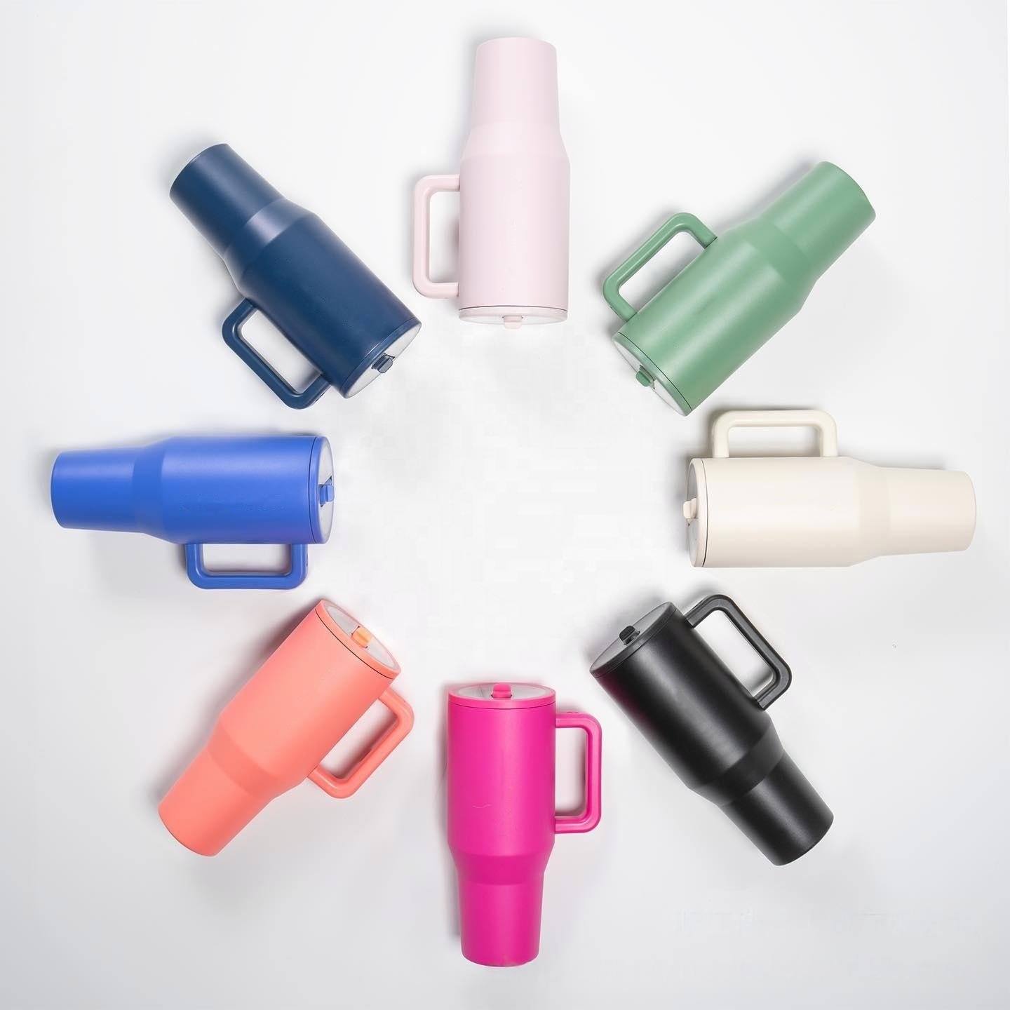 2024 2025 Drink Vacuum Flask Stainless Steel Thermos 30oz 40oz 100% Leak Proof Water Bottles Coffee Mugs Tumbler Cups