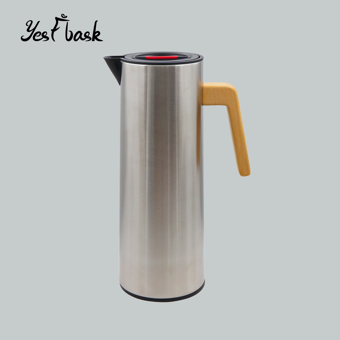 New design Hot sale Style 1.0L Stainless Steel Thermo Jug Double Wall Sealed Insulation Vacuum Flask Modern Thermos Flask