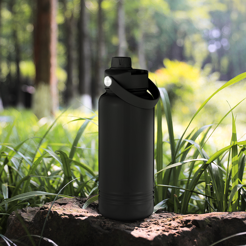 Everich Double Wall Vacuum Insulated Hydrogen Water Custom Gym Bottle for Outdoor Camping Hiking Tumbler Cups Stainless Steel