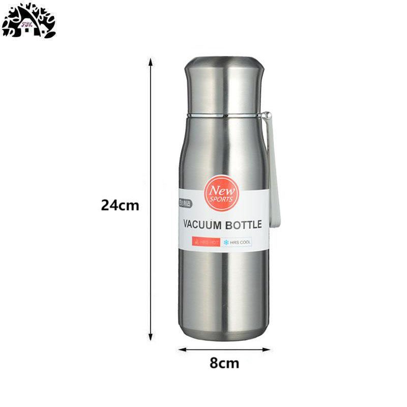 20oz Outdoor Sports Water Bottle Custom Logo BPA FREE New Style Wide Mouth Stainless Steel Vacuum Flask Drinking Cups