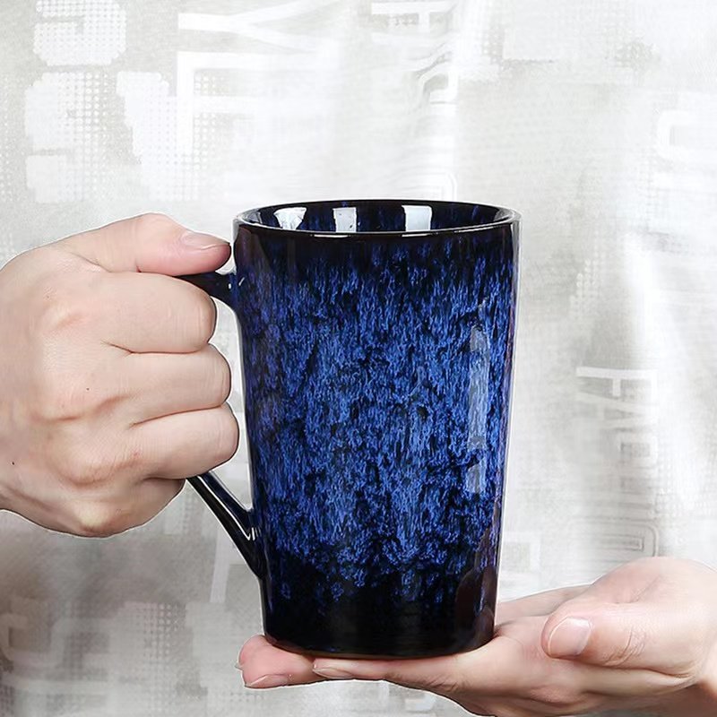 Kiln Baked Ceramic Personal Japanese Household Minimalist Cup Couple Water Cup Milk Cup Coffee Mug Teacup