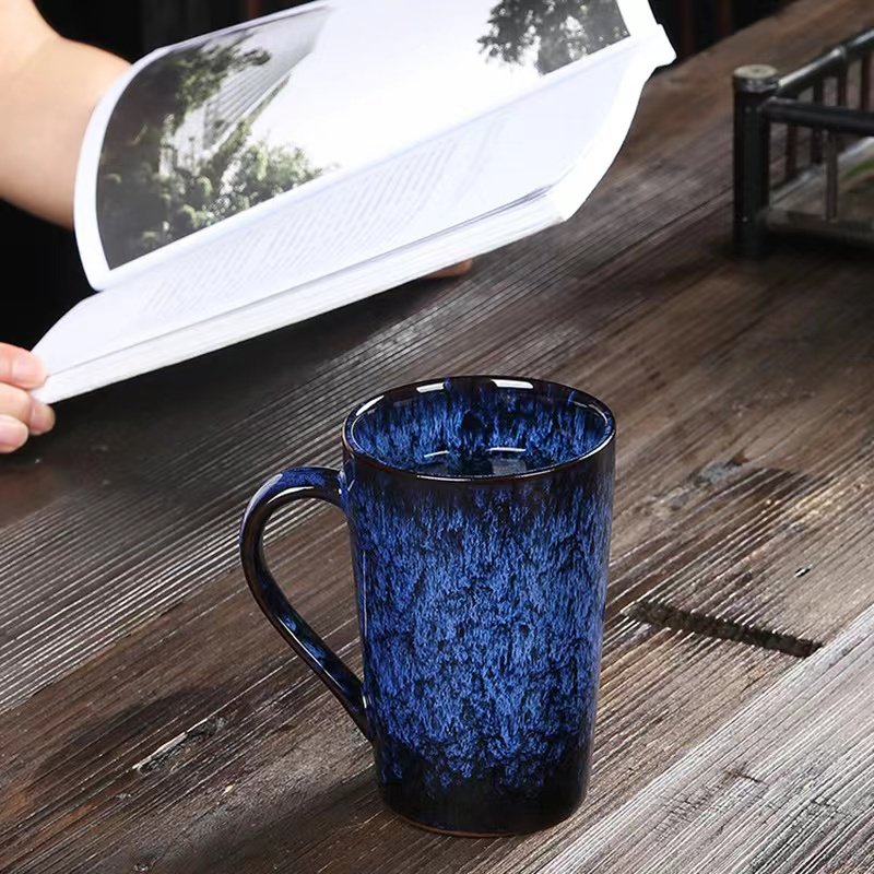 Kiln Baked Ceramic Personal Japanese Household Minimalist Cup Couple Water Cup Milk Cup Coffee Mug Teacup