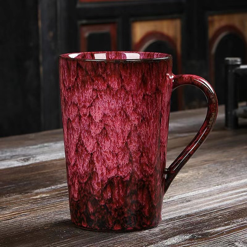 Kiln Baked Ceramic Personal Japanese Household Minimalist Cup Couple Water Cup Milk Cup Coffee Mug Teacup