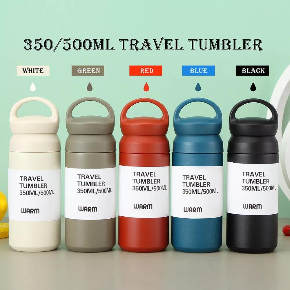 350ML 500ML Travel Mug Vacuum Insulated Coffee Cup 304 Stainless Steel Thermo Mug