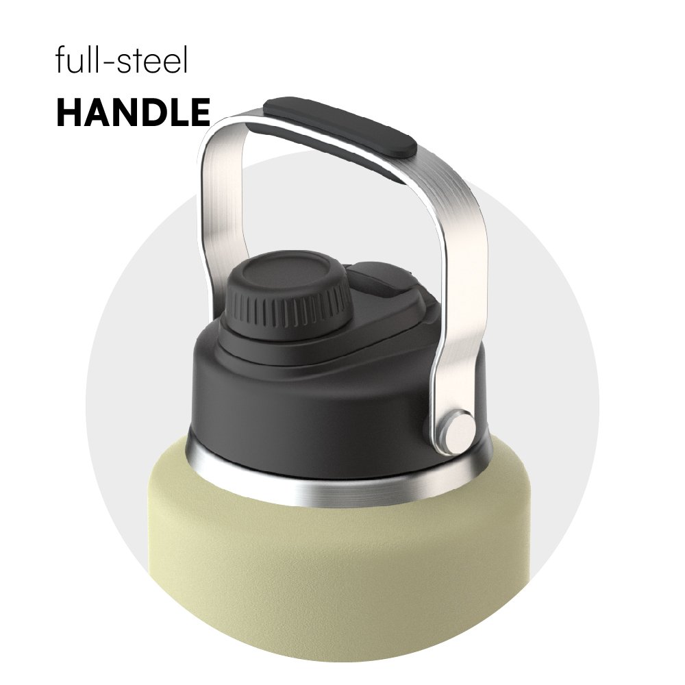 Multi Function Outdoor Vacuum Flask 304 Stainless Steel Camping Keep Warm Cold Water Flasks with Dog Bowl
