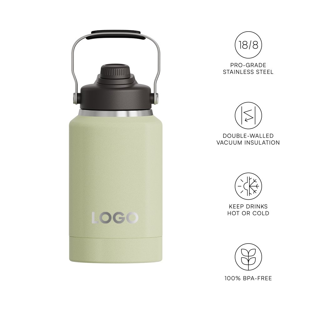 Multi Function Outdoor Vacuum Flask 304 Stainless Steel Camping Keep Warm Cold Water Flasks with Dog Bowl