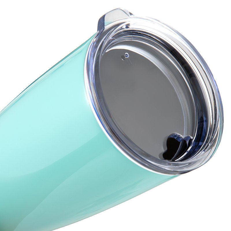 20 oz 30 oz double wall stainless steel travel thermal slim tumbler vase mugs with leakproof lid