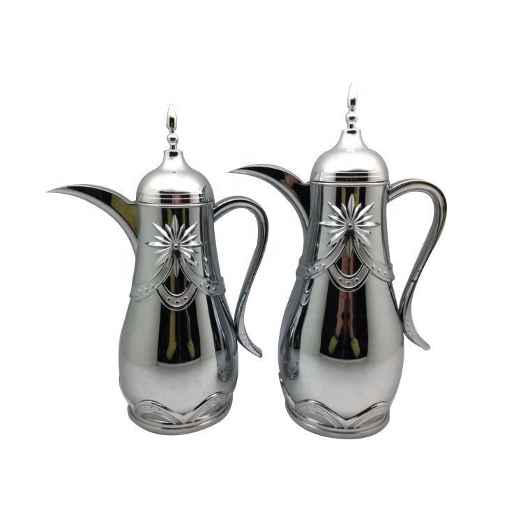 Wholesale Customization Vintage Fancy Design Arabian Insulated Water Bottle Luxury Turkish Coffee Tea Pot