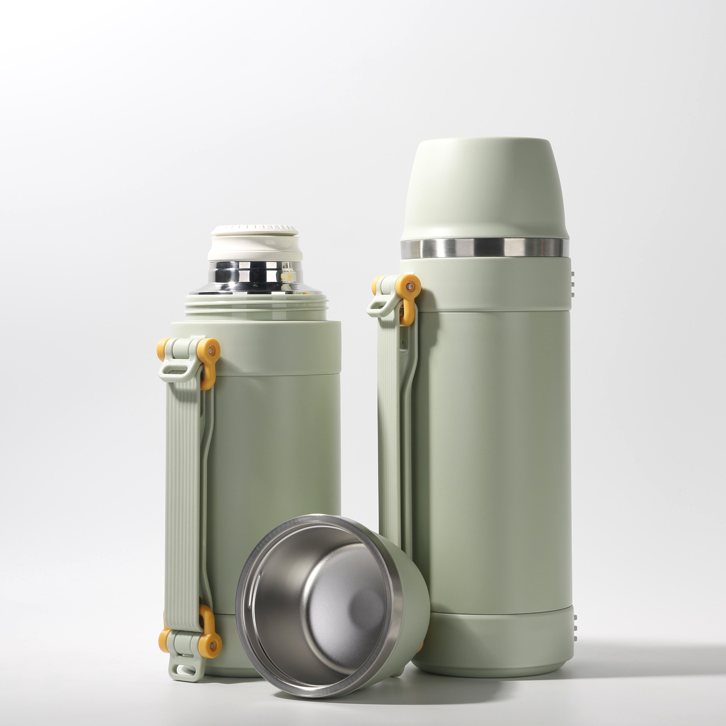 Factory Price Thermos Vacuum Jug 1.2L/2.2L Outdoor Travel Sports Water Bottle with Handle for women