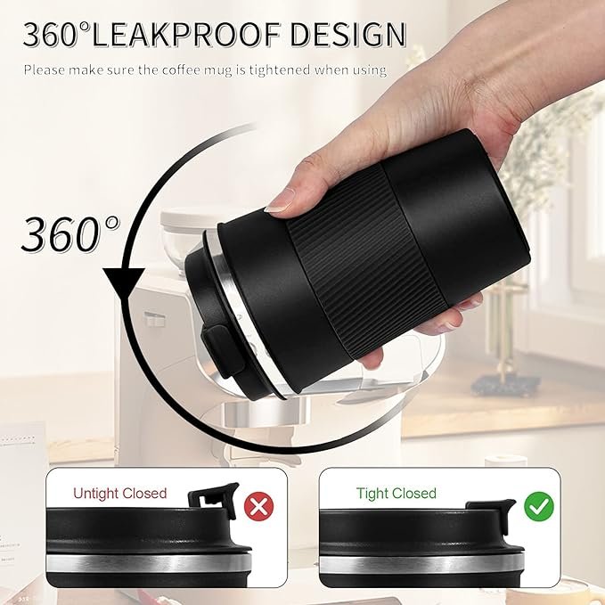 2024 Pink Stainless Steel Travel Coffee Mug With Temperature Display With Digital Temperature For Cafe Cup