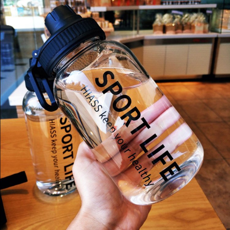 New Arrive 700ml Hot Selling Eco friendly Biodegradable Custom Clear Glass Drinking Cheap Water Bottle
