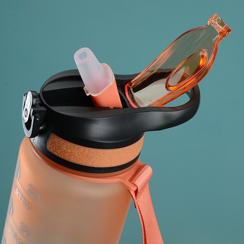 Wholesale Motivate Copper Hot Seller 1000ml 32oz Plastic Color Changing Sports Water Bottle with Straw Gym For Kids