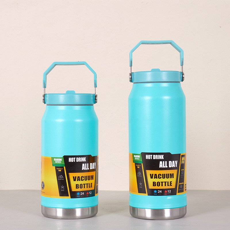 32oz 40oz New Design Double Wall Stainless Steel Insulate Vacuum Flask Portable Sports Drinking Metal Water Bottle