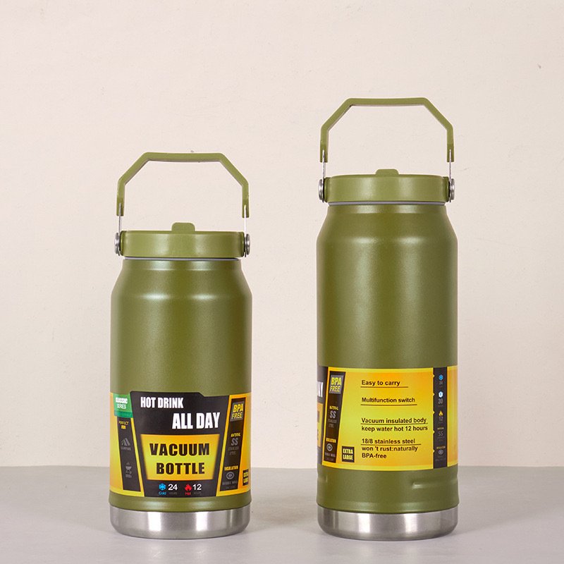 32oz 40oz New Design Double Wall Stainless Steel Insulate Vacuum Flask Portable Sports Drinking Metal Water Bottle
