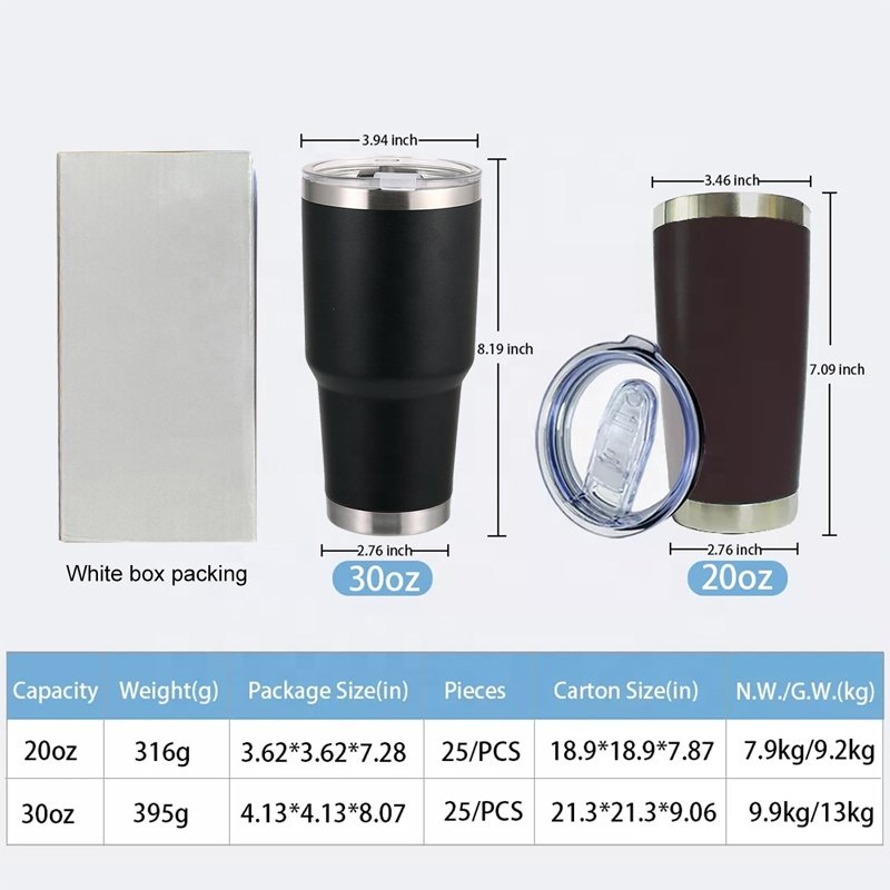 ZP 20oz customized logo Durable power coating stainless sport water bottle Tumbler with Lid Double Walled Travel tumbler