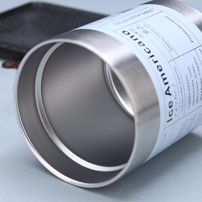 Wholesale Ice Americana Vacuum Double Layer Stainless Steel thermos Insulated Coffee Mug with Straw