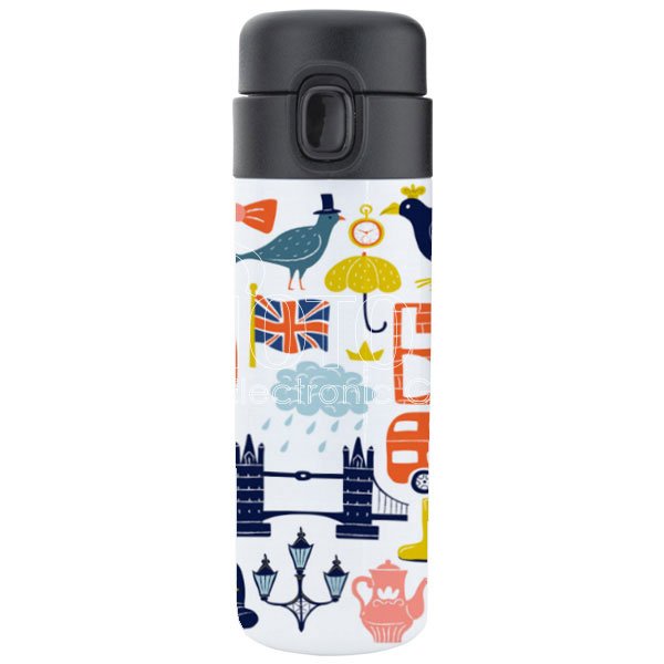 Small Stainless Steel Vacuum Insulated Kids Water Bottle Sublimation Orca Coatings Mug
