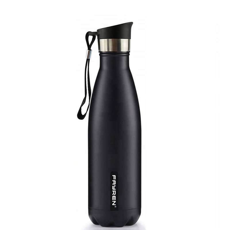 Customized Fashion Double Wall Vacuum Flasks Insulated Running Water Bottles for Camping Stainless Steel Travel CLASSIC