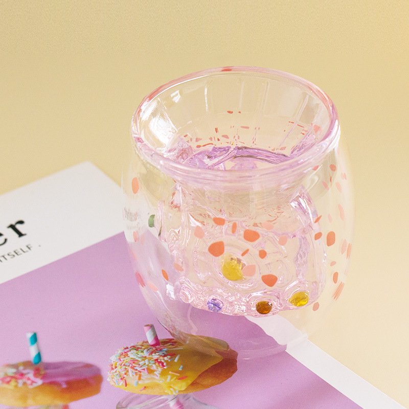 Thanos Infinity Gauntlet Heat-resistant Double Wall Glass Cup for Milk Coffee Mug Tea Whiskey