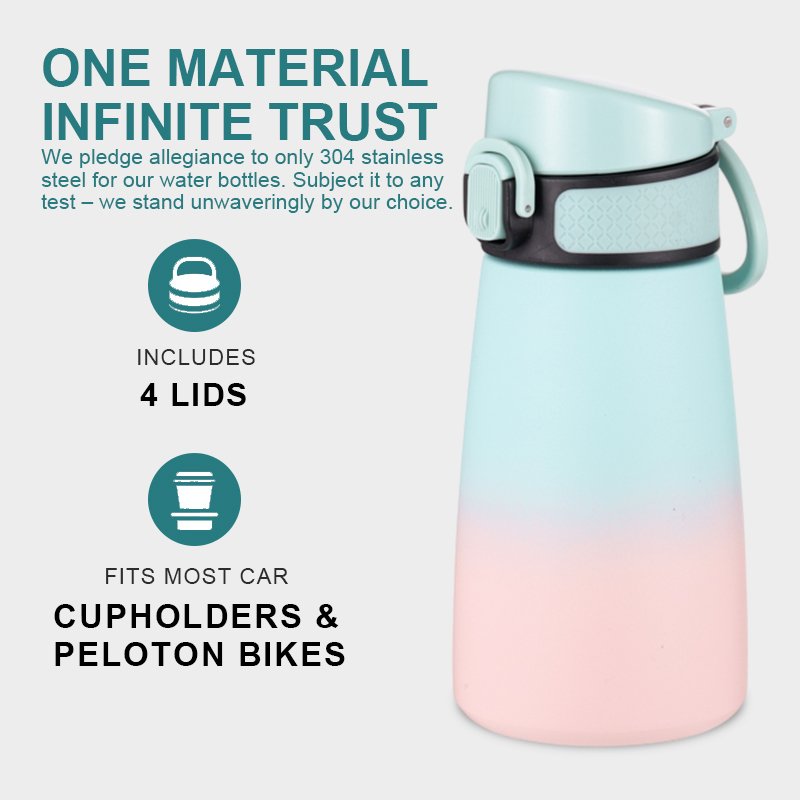 Kids Water Bottle Custom Logo Outdoor Travel Stainless Steel Travel Double Wall Thermoses Vacuum Flask Insulated Water Bottle