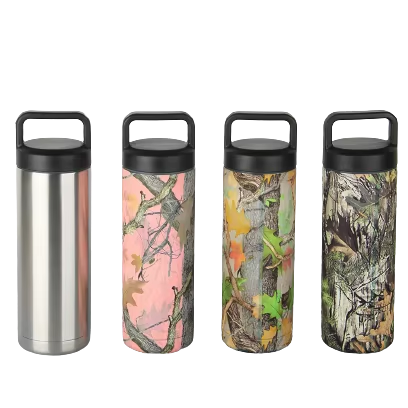 18/36/64oz Stainless Steel Vacuum Insulated Thermos Double Wall Gym Water Bottle