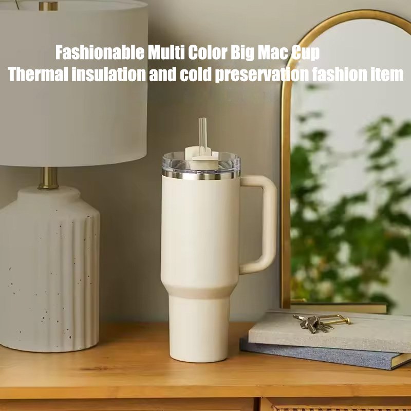 Large Capacity 304 Stainless Steel Sippy Cup for Men and Women Disposable Summer Ice High-Appearance Level Water Mugs