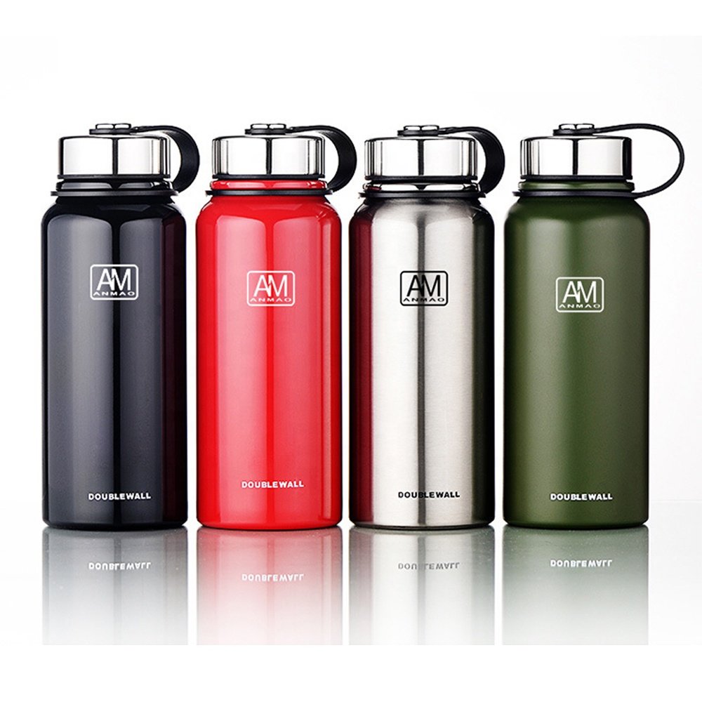 Vacuum Flask Portable Insulated Stainless Steel Sports Bottle