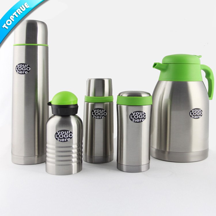 funky best selling colorful solid color stainless steel vaccum flask thermos