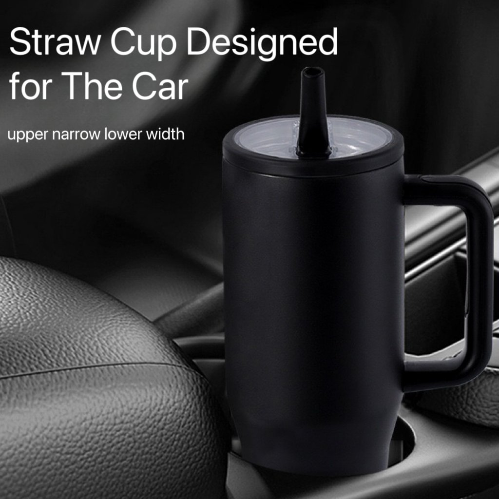Wholesale 40oz Insulated Stainless Steel Travel Tumbler Vacuum Water Bottle Straw Lid Hot/Cold Beverages Thermal Plastic Thermos