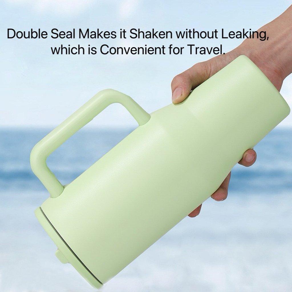 Wholesale 40oz Insulated Stainless Steel Travel Tumbler Vacuum Water Bottle Straw Lid Hot/Cold Beverages Thermal Plastic Thermos