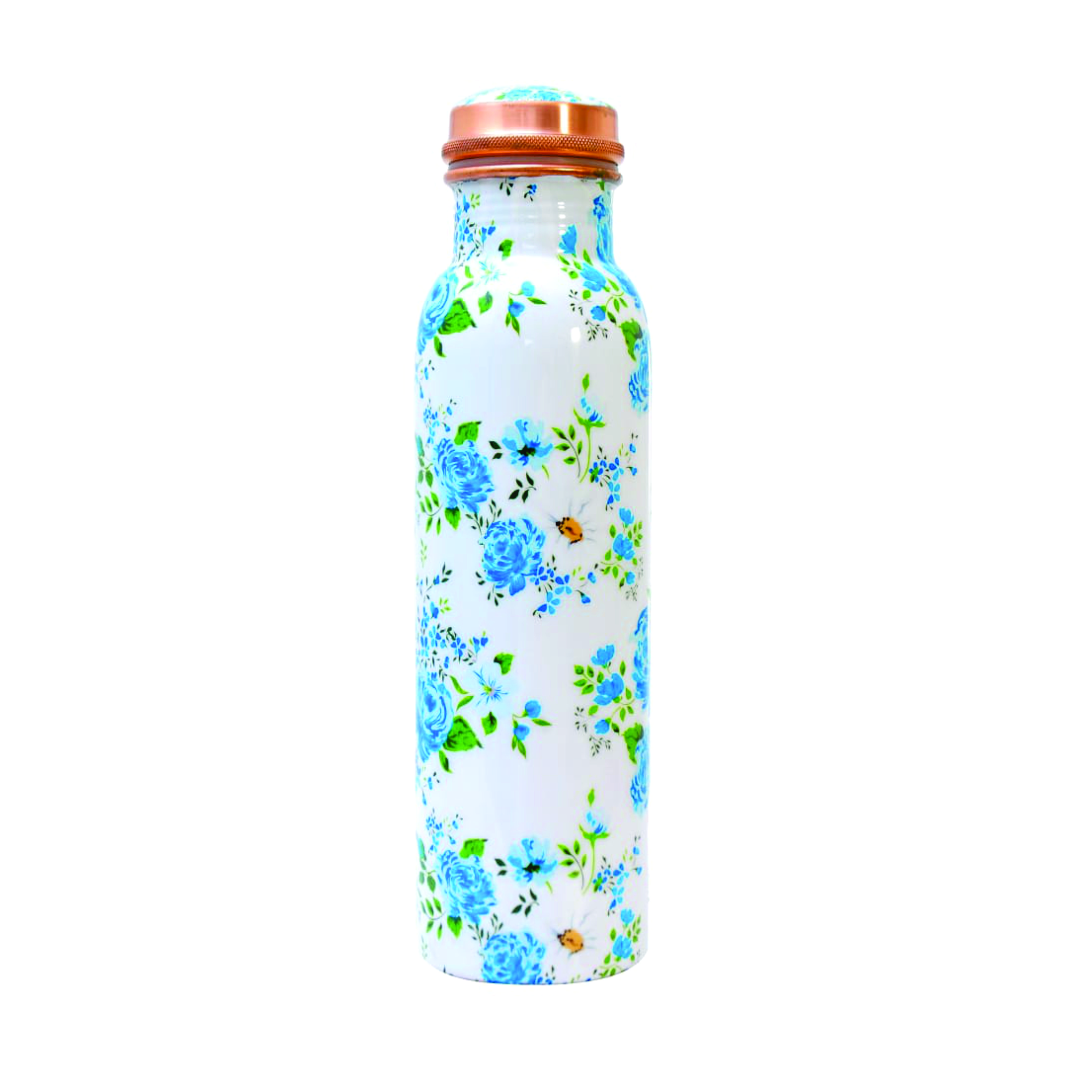 Modern 800ml Copper Water Bottles Leak-Proof Design Direct Access Safe Dishwasher Use Camping Travel Christmas bpa free reusabl