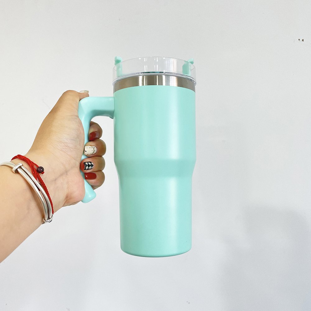 USA warehouse BPA free water bottle stainless steel 20oz kids adventure mugs with handle for Sublimation Transfer