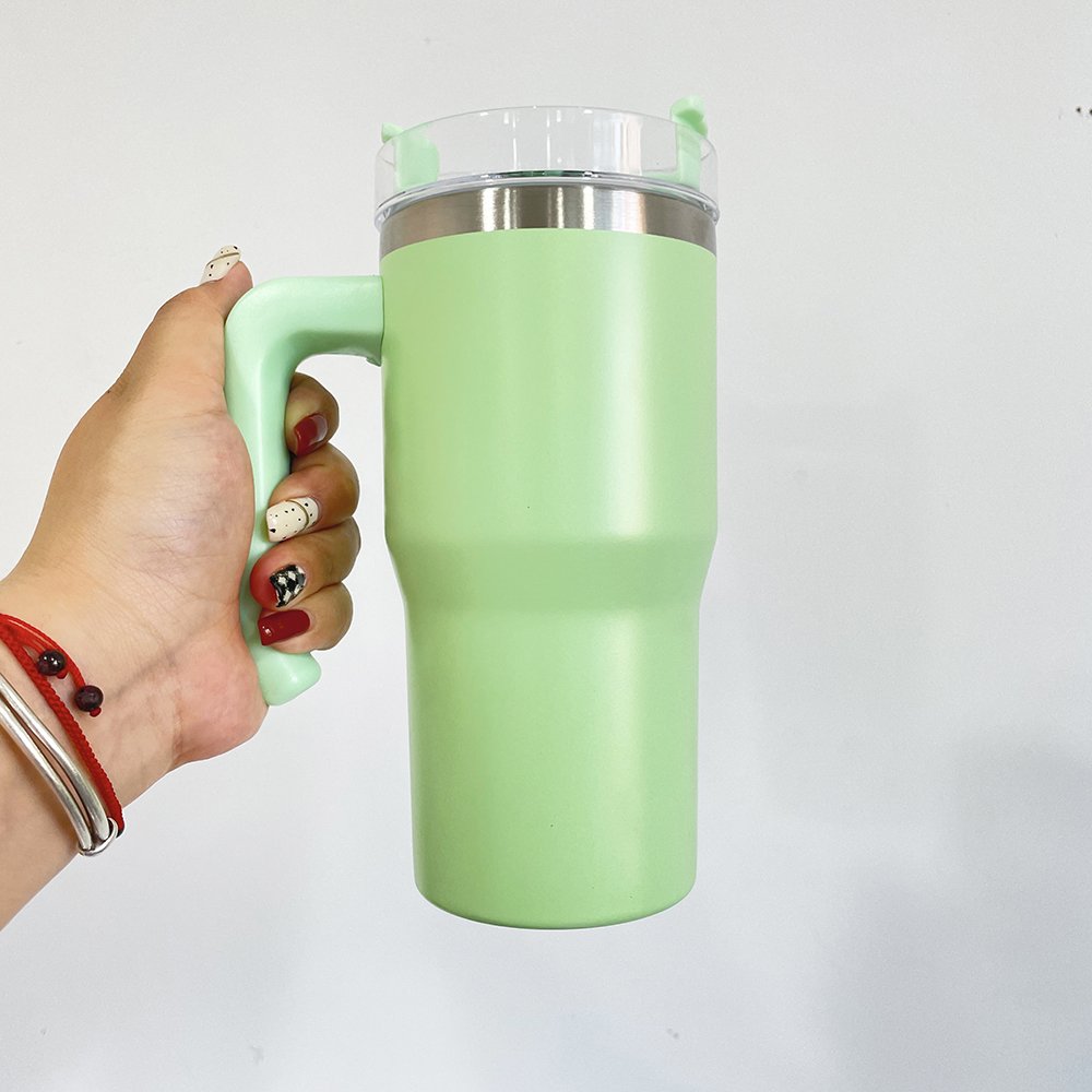 USA warehouse BPA free water bottle stainless steel 20oz kids adventure mugs with handle for Sublimation Transfer